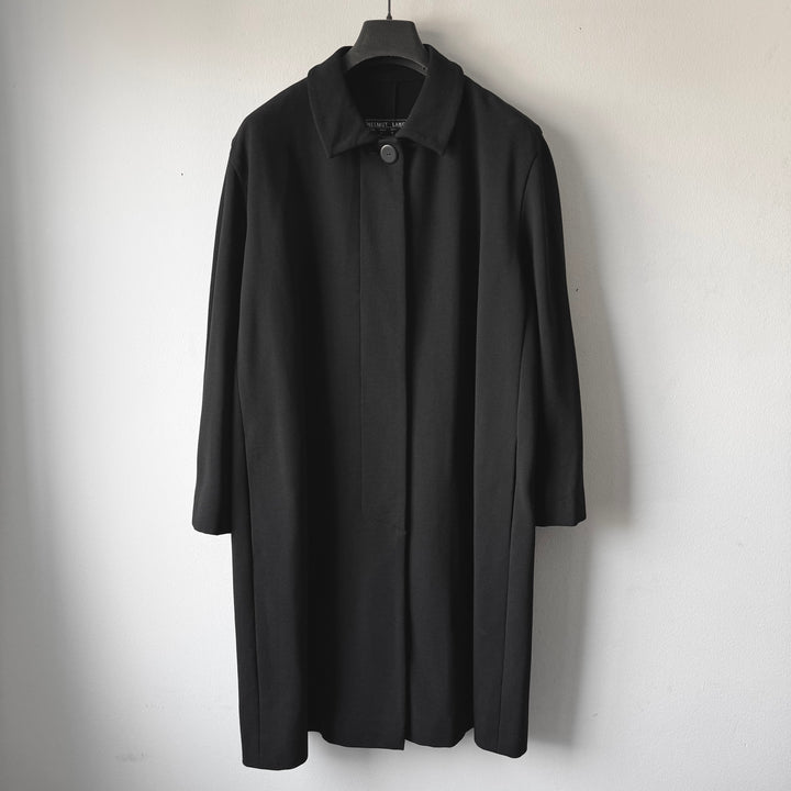 Helmut Lang 1987 Black Car Coat