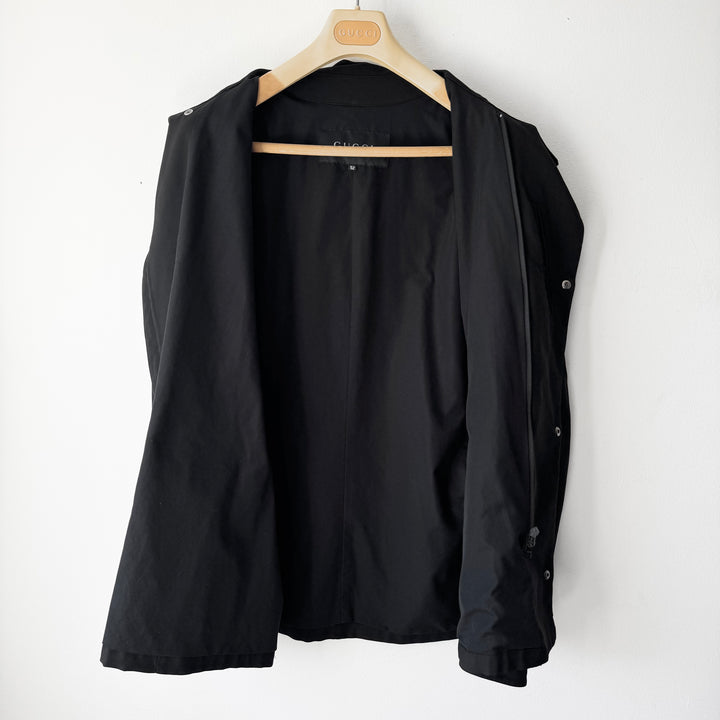 Gucci By Tom Ford SS1999 Black Nylon Multi Pocket Jacket