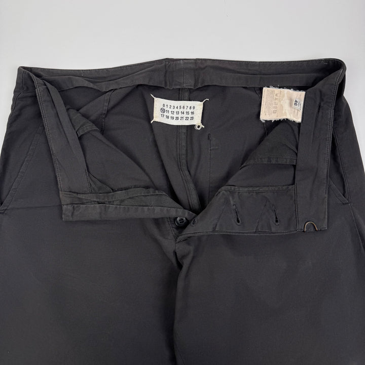 SS2009 Martin Margiela Gray McQueen Cotton Relaxed Pants