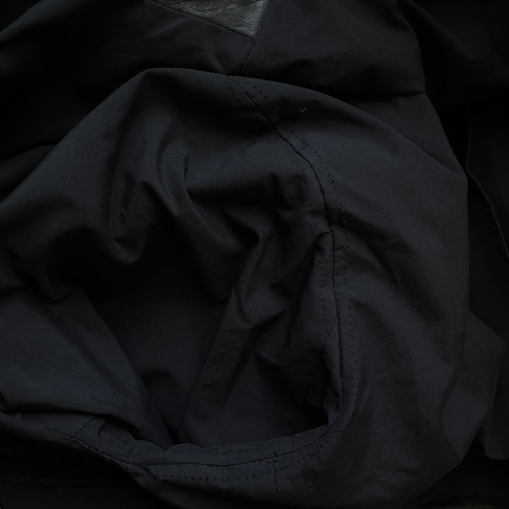 Prada SS1999 Navy Lamb Nappa Leather Zip-Up Blouson Jacket