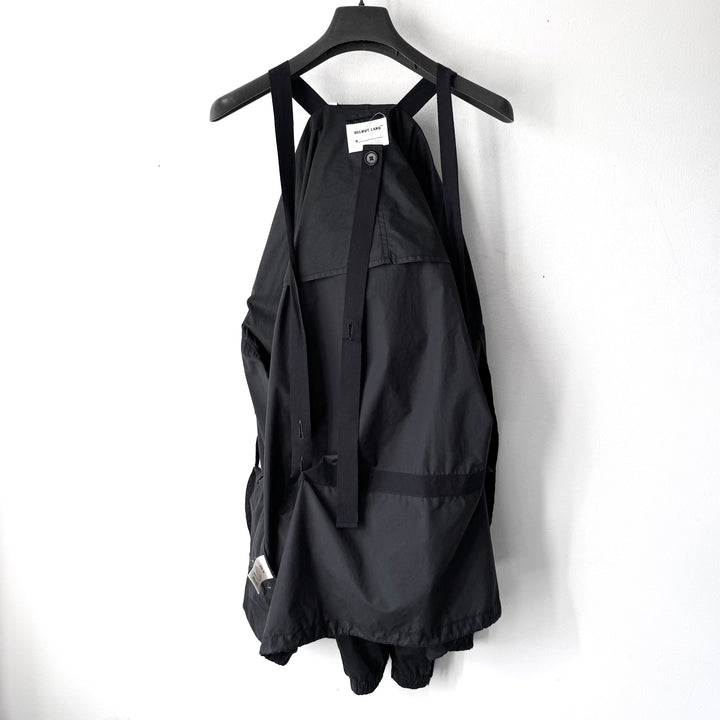 Helmut Lang SS1999 Black Cotton/Polyamide Packable Parachute Anorak
