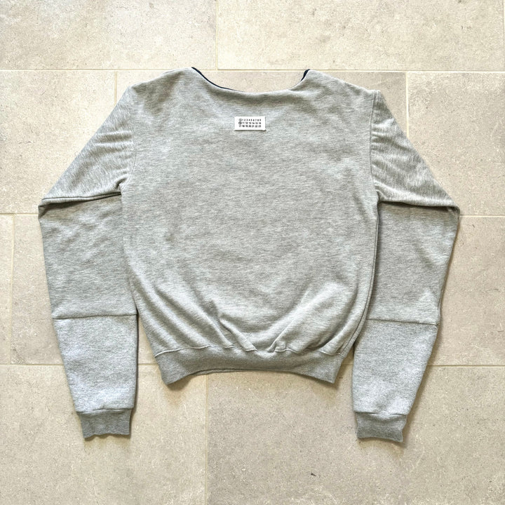 AW2005 Martin Margiela Artisanal Reversible College Sweater