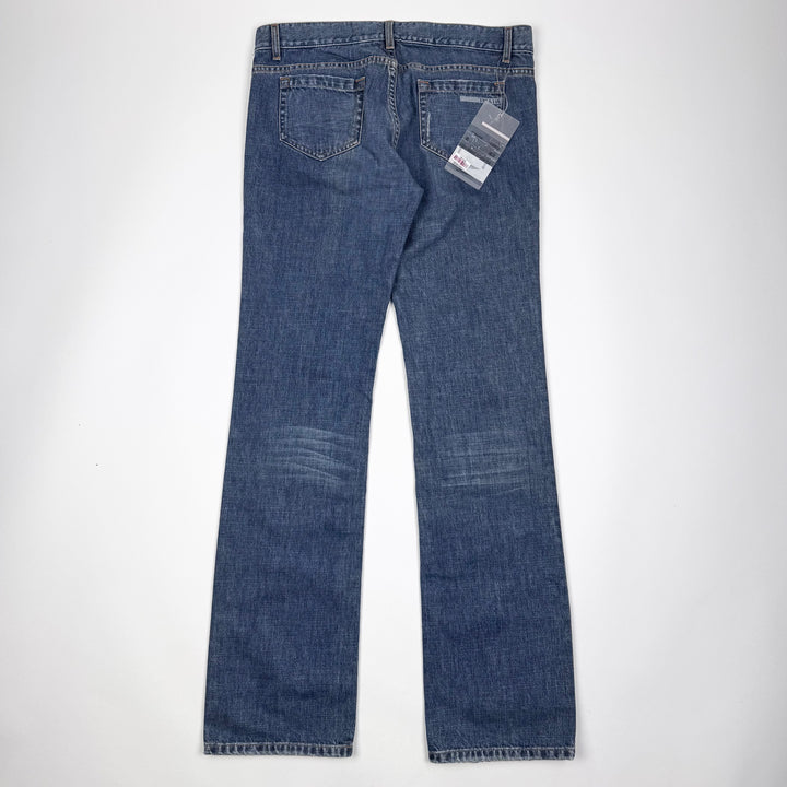 Prada 2006 Blue Washed ”Regular Fit” Bootcut Jeans