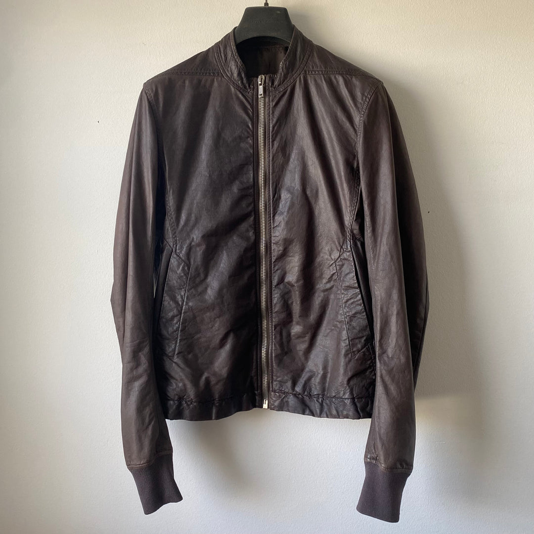 Rick Owens SS12 Sternberg Calf Leather Jacket
