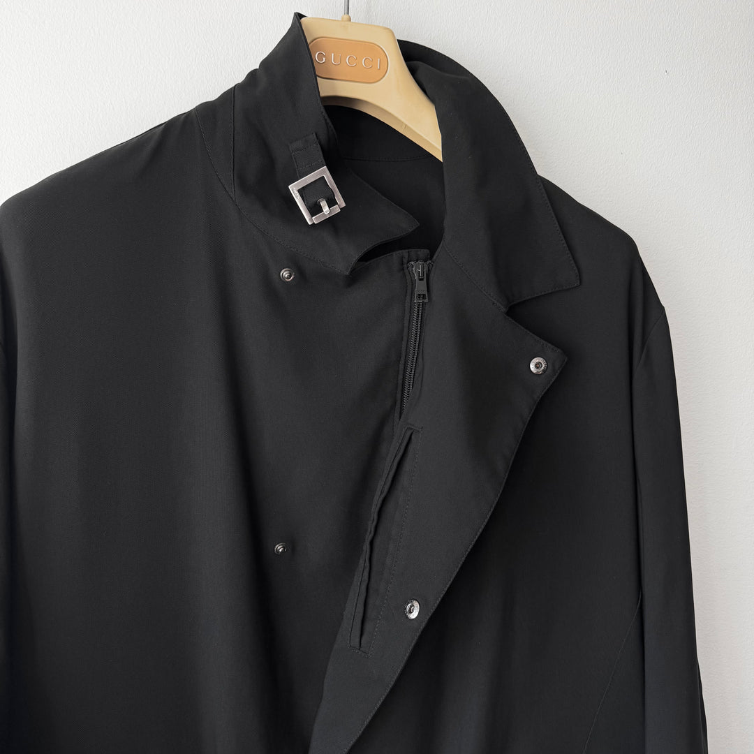 Gucci By Tom Ford SS1999 Black Nylon Multi Pocket Jacket