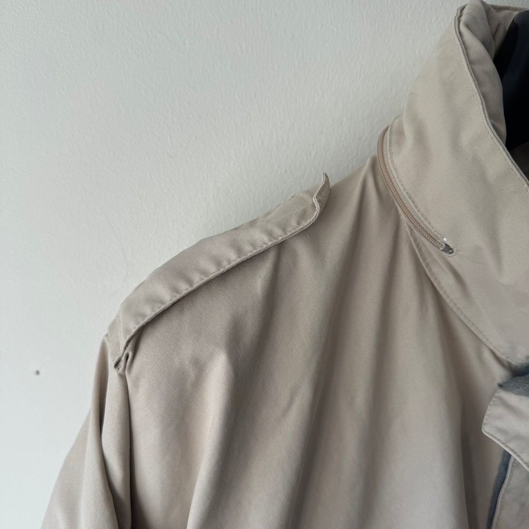Helmut Lang SS1998 Ecru Cotton Military Jacket