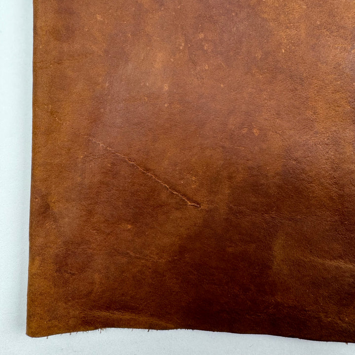 AW2001 Martin Margiela Raw Cowhide Brown Leather McQueen Cargo Pants