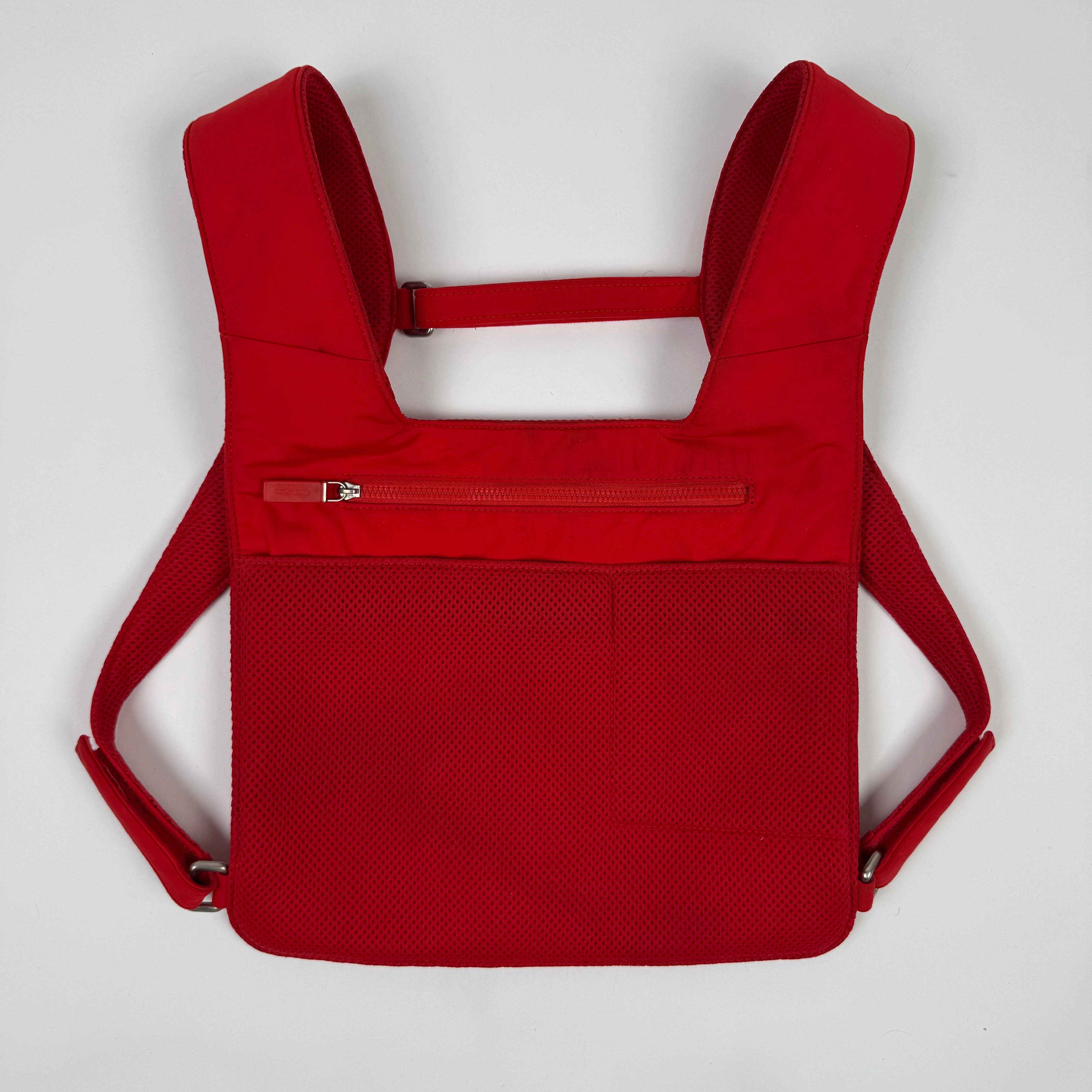 Miu Miu SS1999 Backpack/Chest Rig Bag – Recollected Sweden