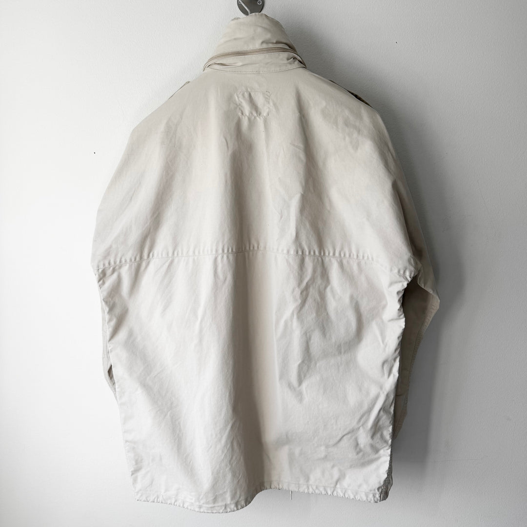 Helmut Lang SS1998 Ecru Cotton Military Jacket