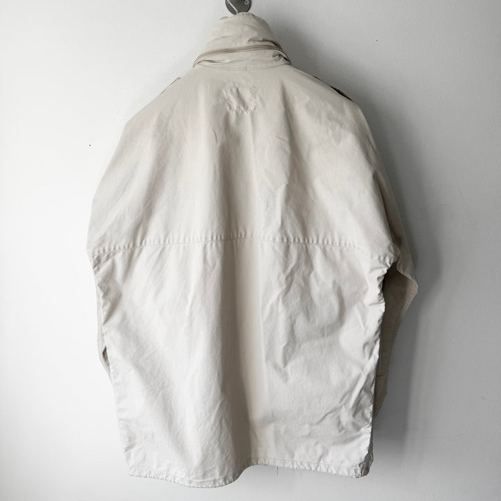 Helmut Lang SS1998 Ecru Cotton Military Jacket