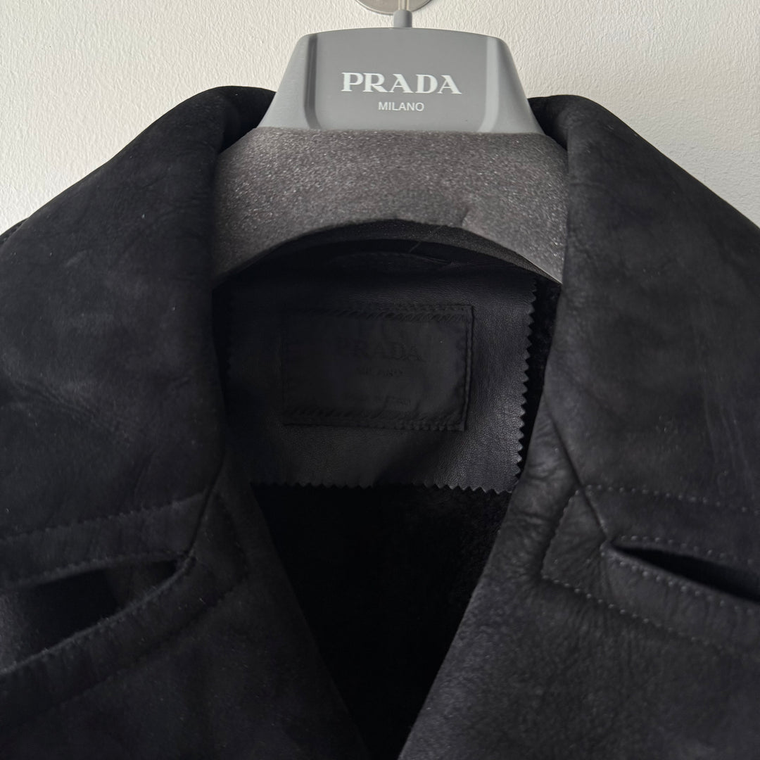 Prada 90´s Double Breasted Shearling Coat