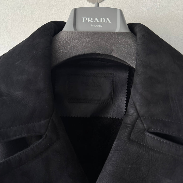Prada 90´s Double Breasted Shearling Coat