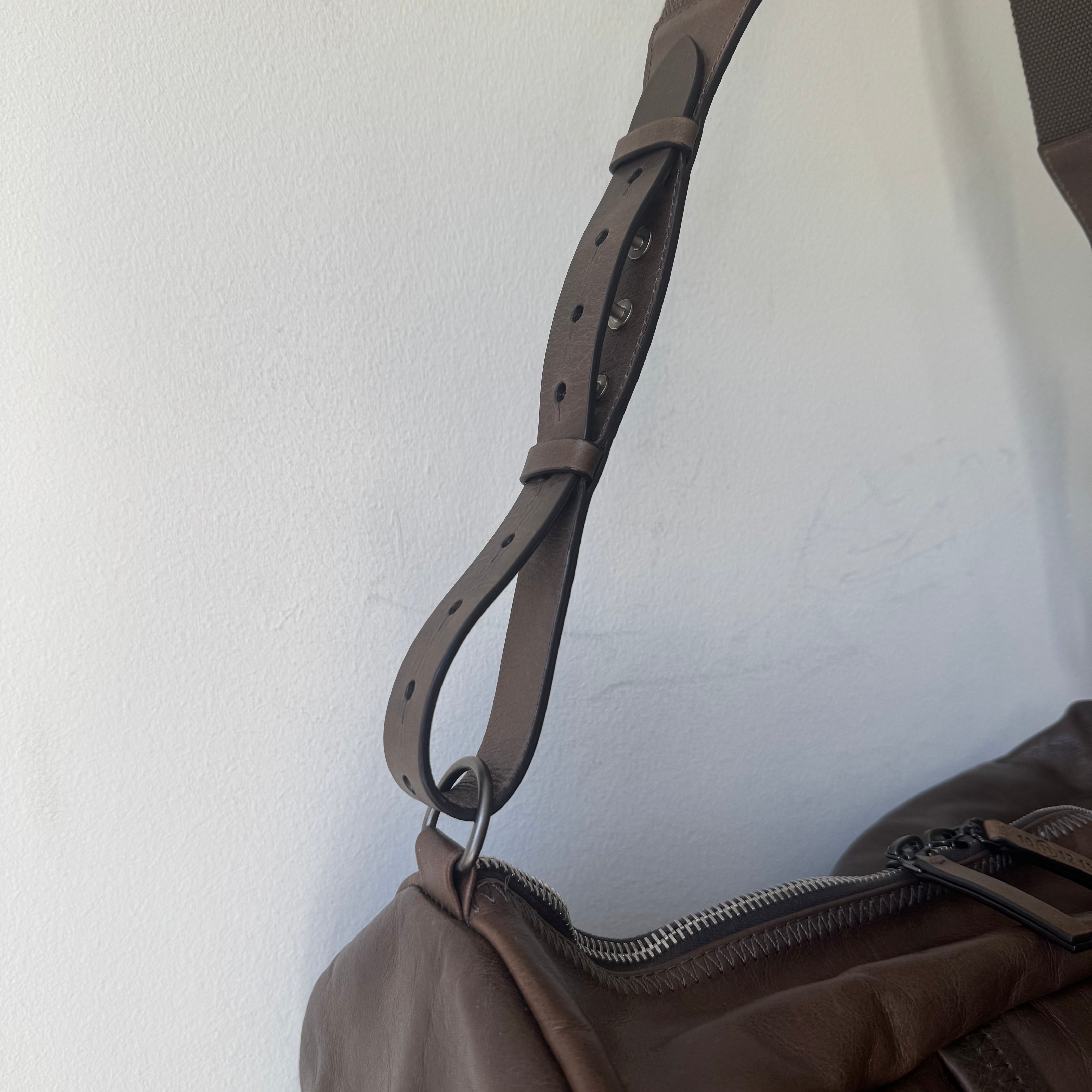 AW2017 Maison Margiela Leather Duffle Weekender Bag – Recollected