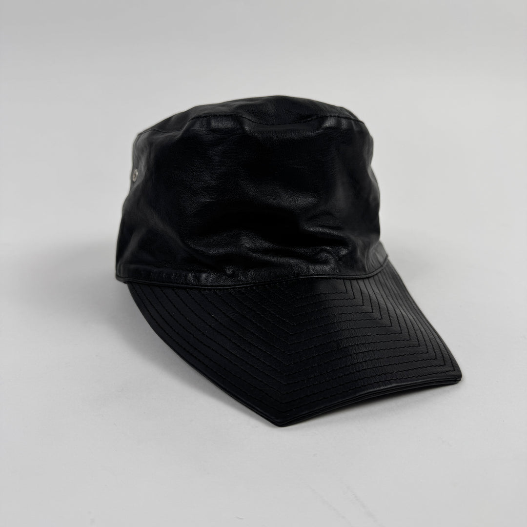 Guidi SS2018 HT01 Kangaroo Full Grain Leather Hat/Cap