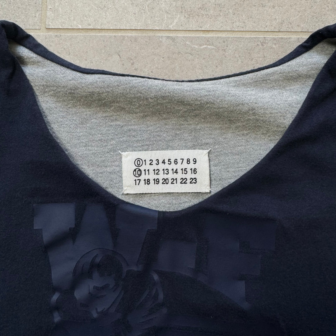 AW2005 Martin Margiela Artisanal Reversible College Sweater