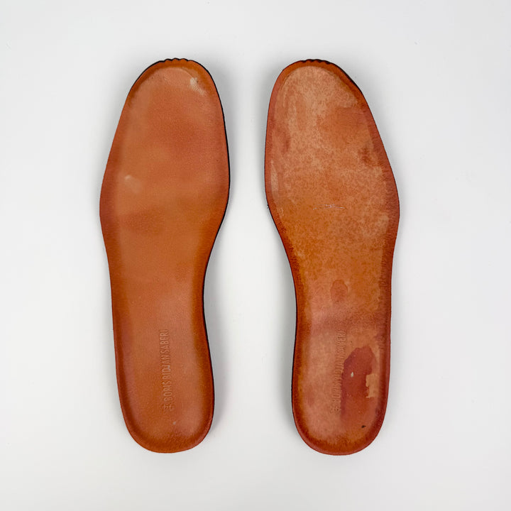Boris Bidjan Saberi AW2015 Red Lamb Leather Bamba 2 High-Top Sneakers