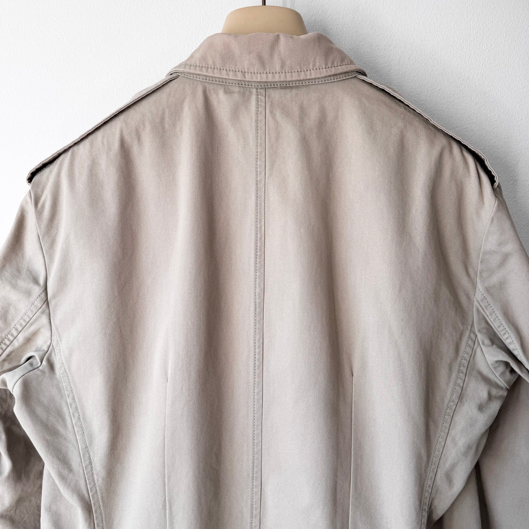 Gucci By Tom Ford SS2003 Beige Cotton Safari Jacket