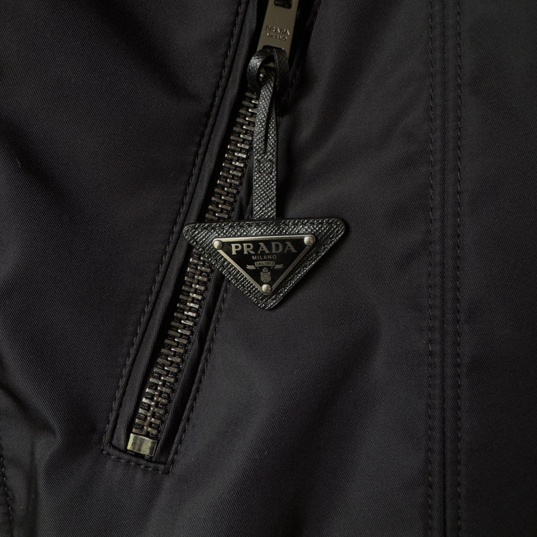 1/1 Custom-Made SS22 Prada Re-Nylon Biker Jacket