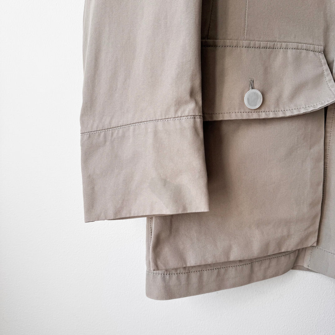 Gucci By Tom Ford SS2003 Beige Cotton Safari Jacket