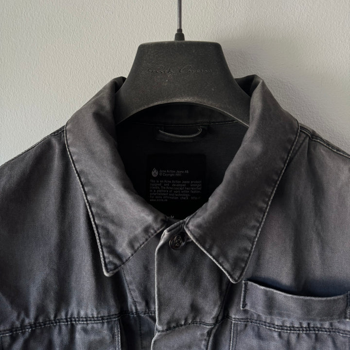 SS04 Acne Studios Cropped Cotton Canvas Jacket