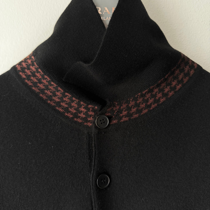 Hermes Cashmere/Silk Long Sleeve Polo Knit