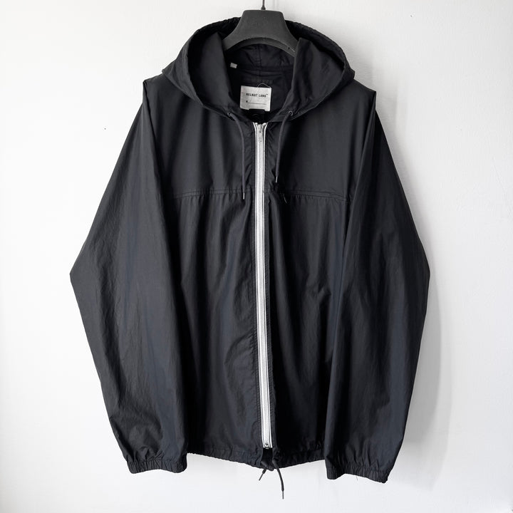 Helmut Lang SS1999 Black Cotton/Polyamide Packable Parachute Anorak