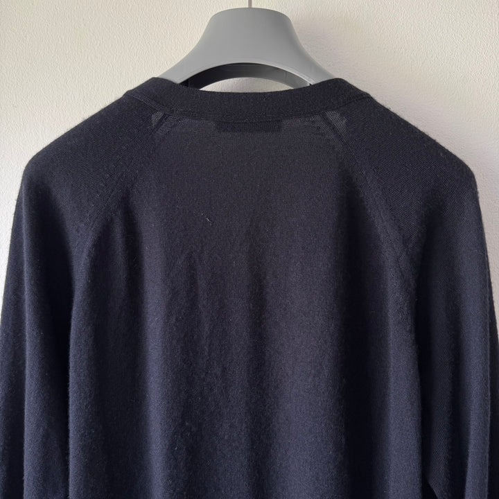 Prada FW2000 Cashmere/Silk Button-Up Cardigan Knit