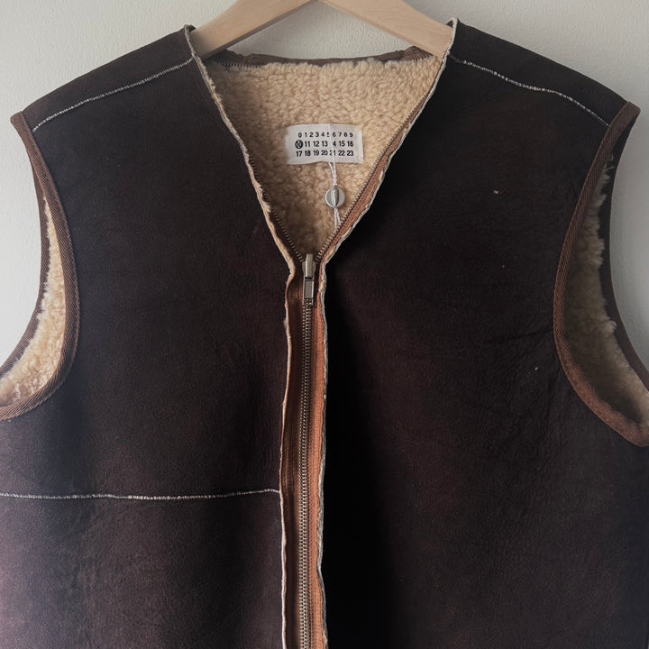 AW2000 Martin Margiela Reversible Shearling Vest