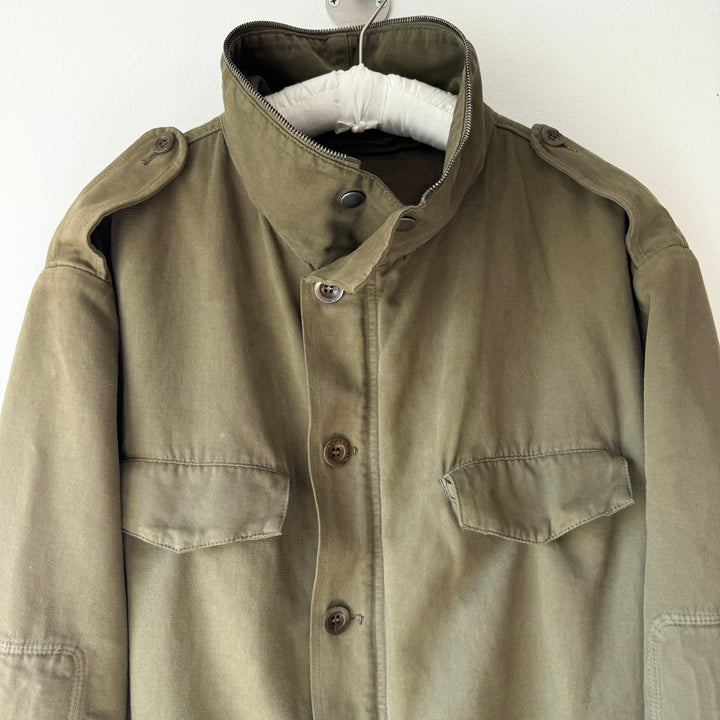 AW2008 Martin Margiela Army Green Fleece Lined Military Parka