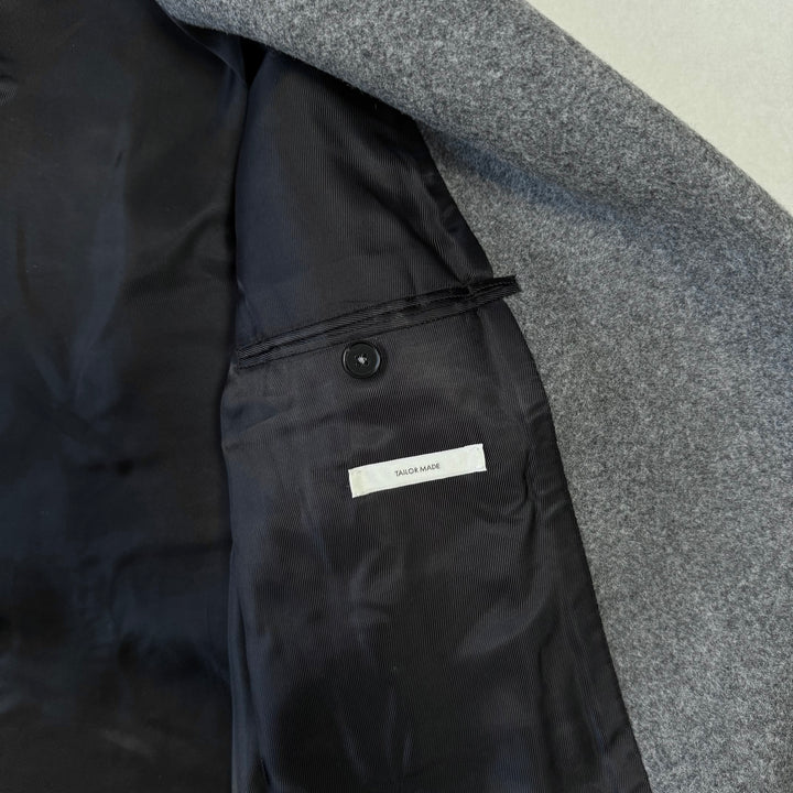 Jil Sander FW2023 Oversized Long Gray Wool Coat