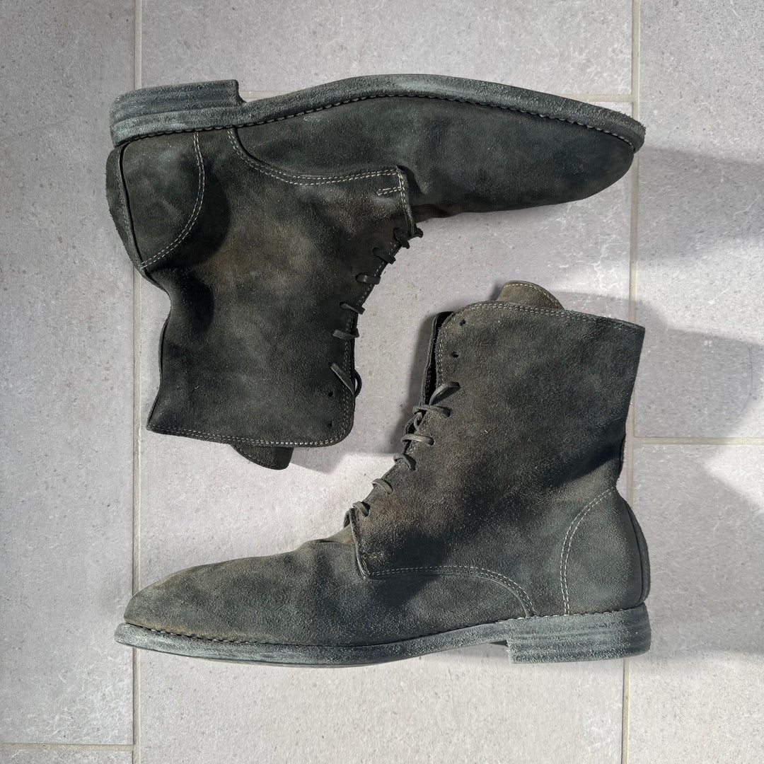 Guidi 995MS Reversed Baby Buffalo Leather Combat Boots