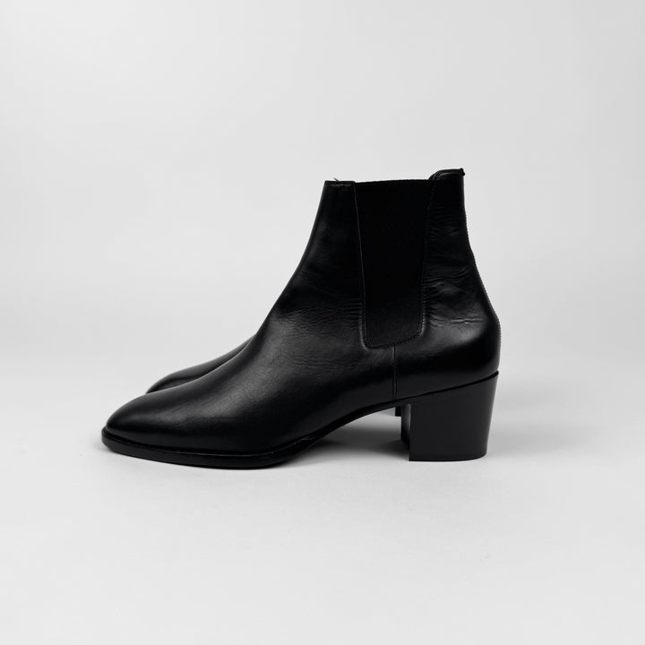 Saint Laurent By Hedi Slimane FW2015 Black French 60 Chelsea Boots