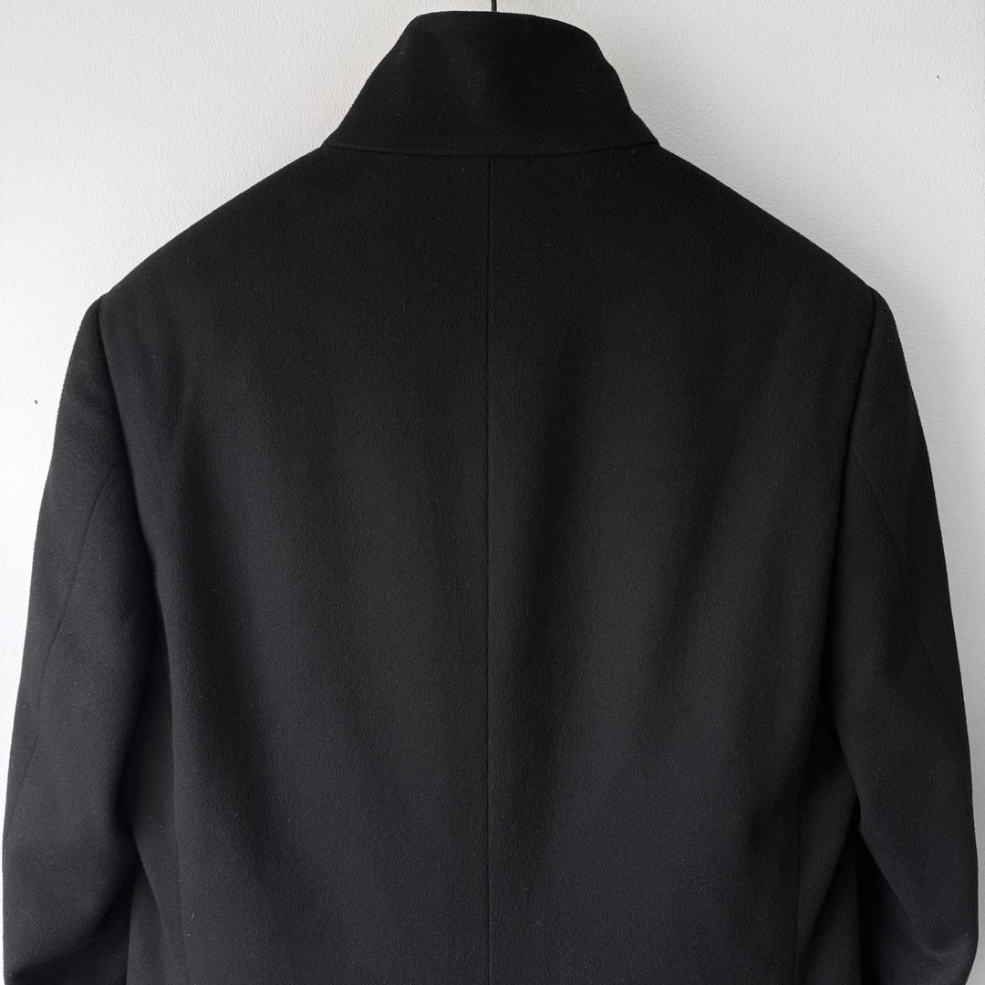 Gucci By Tom Ford FW1999 Black Wool/Cashmere Stand Collar Coat