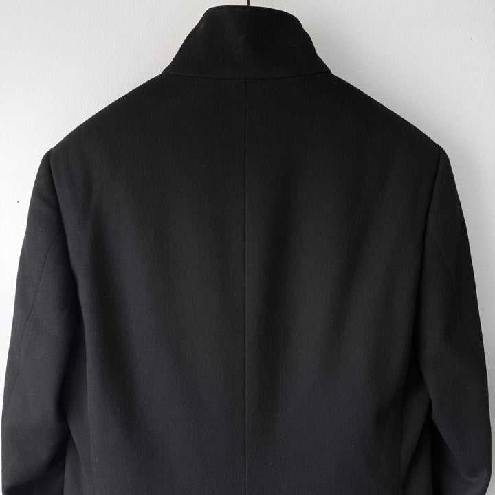 Gucci By Tom Ford FW1999 Black Wool/Cashmere Stand Collar Coat