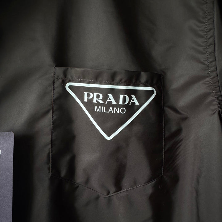 Prada SS2023 Short-Sleeved Double Match Re-Nylon Shirt