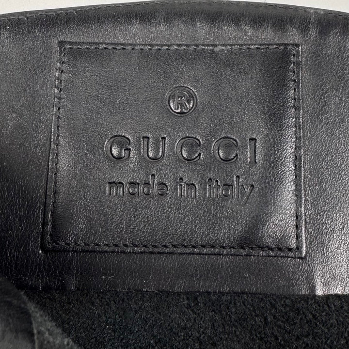 Gucci By Tom Ford 1990’s Black Leather Rider/Biker Boots