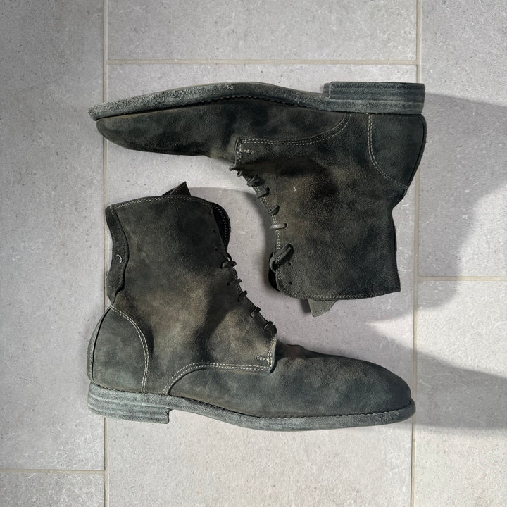 Guidi 995MS Reversed Baby Buffalo Leather Combat Boots
