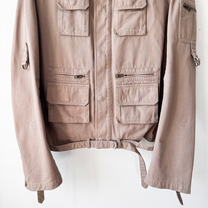 Dior Homme SS2006 Khaki Cotton M65 Military Safari Jacket