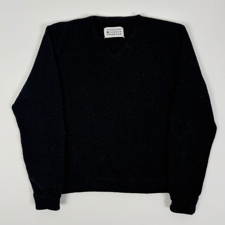 2002 Martin Margiela Cropped Wool Knit Sweater