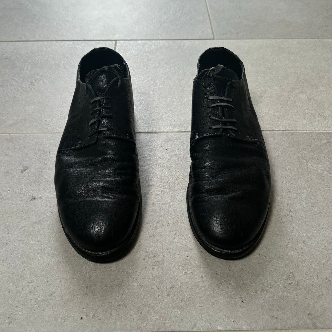 Guidi 16 Goat Leather Lace-Up Derbys