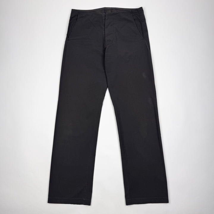 SS2009 Martin Margiela Gray McQueen Cotton Relaxed Pants