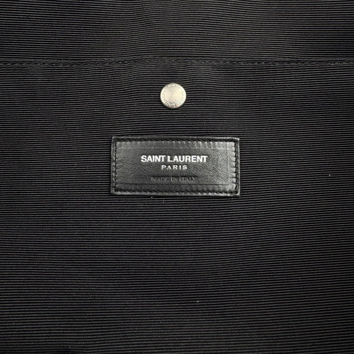 Saint Laurent By Hedi Slimane FW2014 Black Studded Leather Weekender Gym Bag
