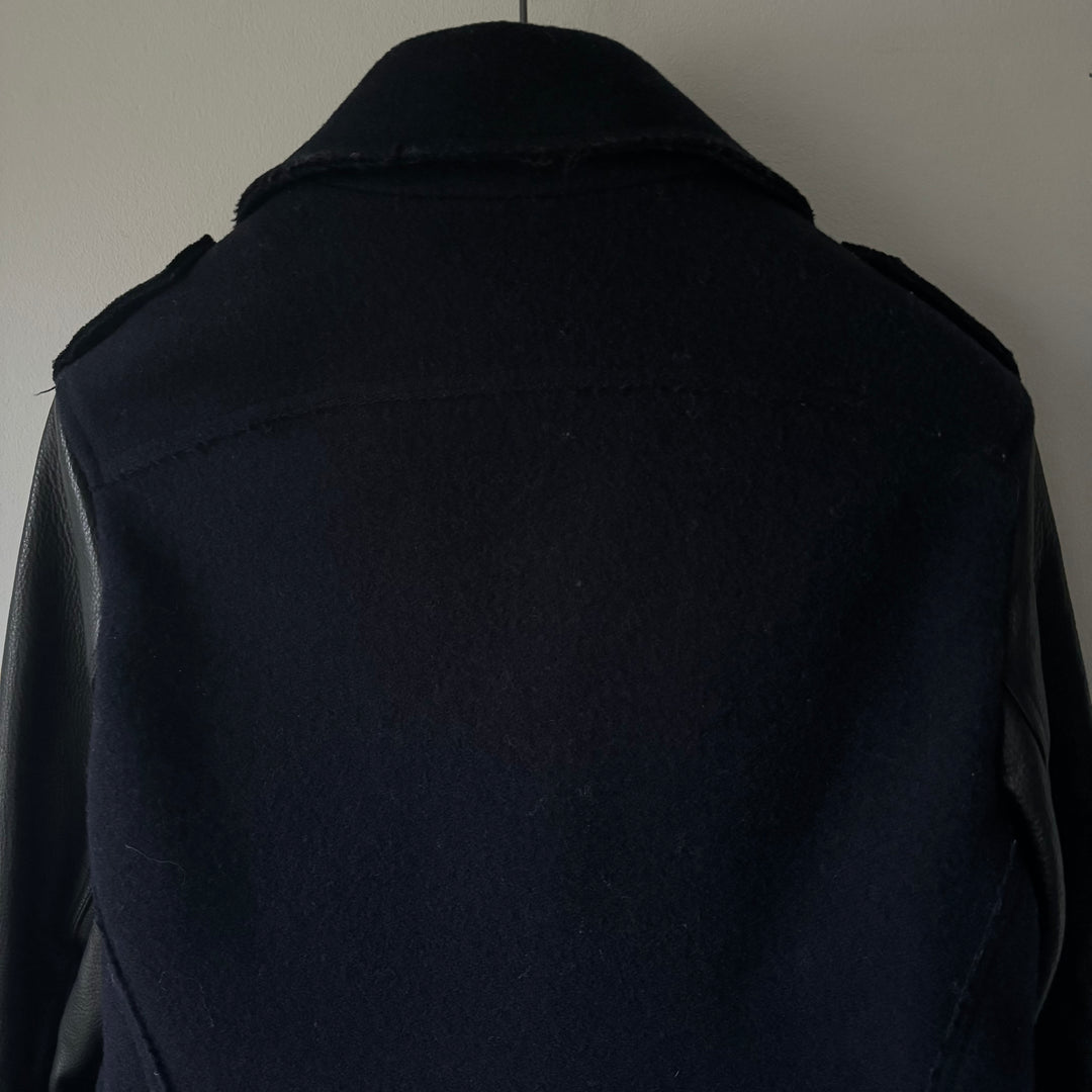 AW2013 Acne Studios Cassady Wool/Leather Biker Jacket
