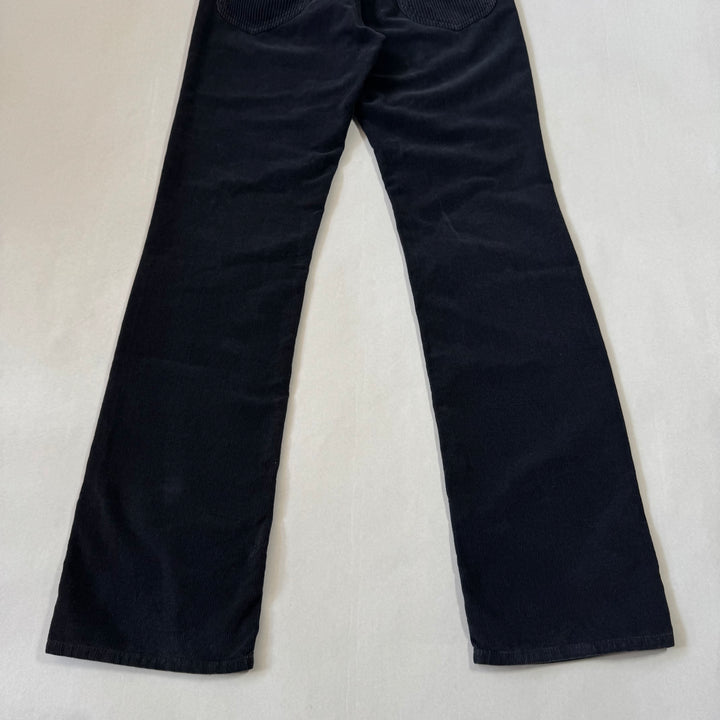 AW2005 Martin Margiela Navy Cotton Corduroy Relaxed Straight Pants