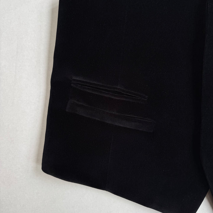 Prada SS22 Logo Velvet Dress Vest