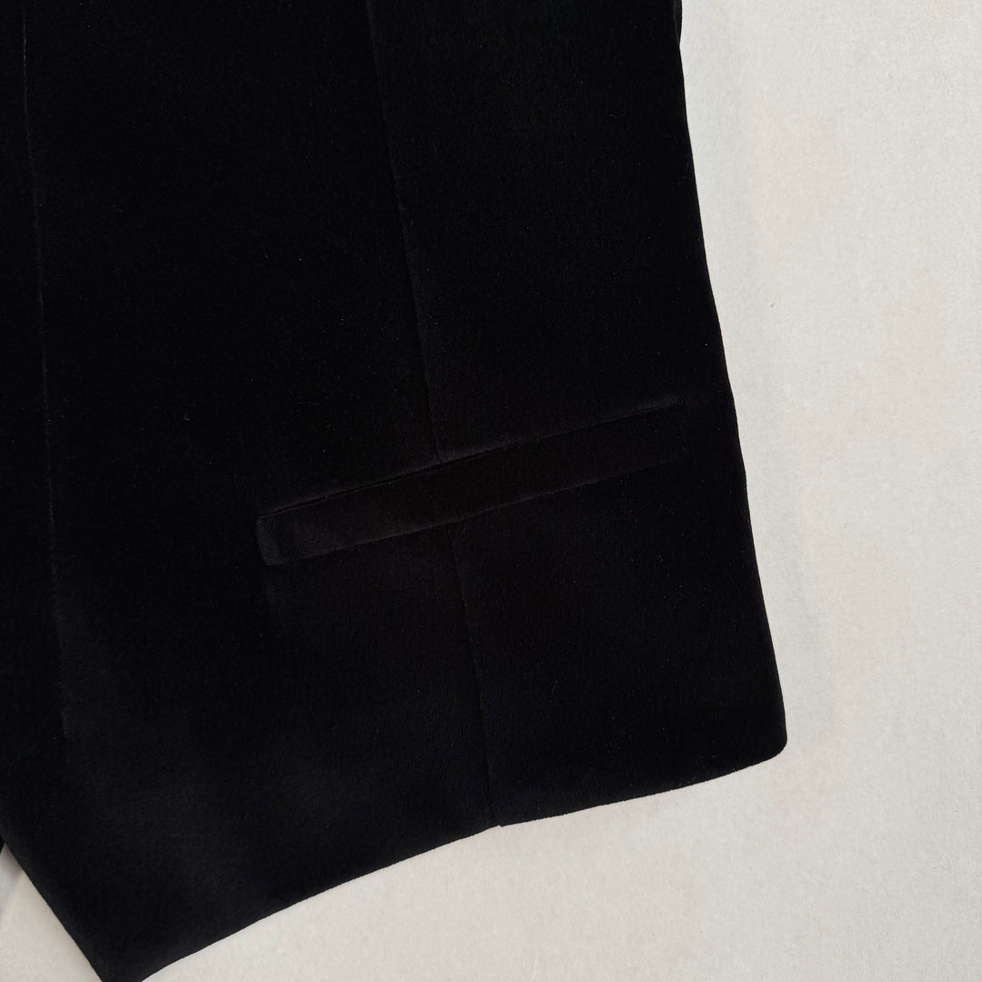 Prada SS22 Logo Velvet Dress Vest