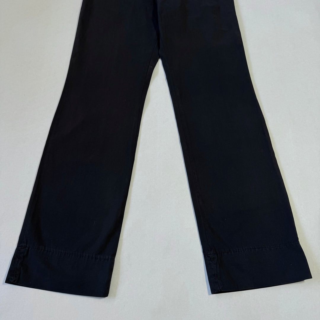 AW2004 Martin Margiela Dark Navy Buckle Adjustable Pants