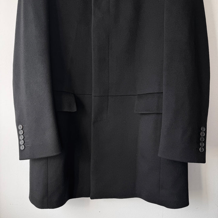 Gucci By Tom Ford FW1999 Black Wool/Cashmere Stand Collar Coat