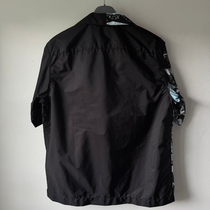Prada SS2023 Short-Sleeved Double Match Re-Nylon Shirt