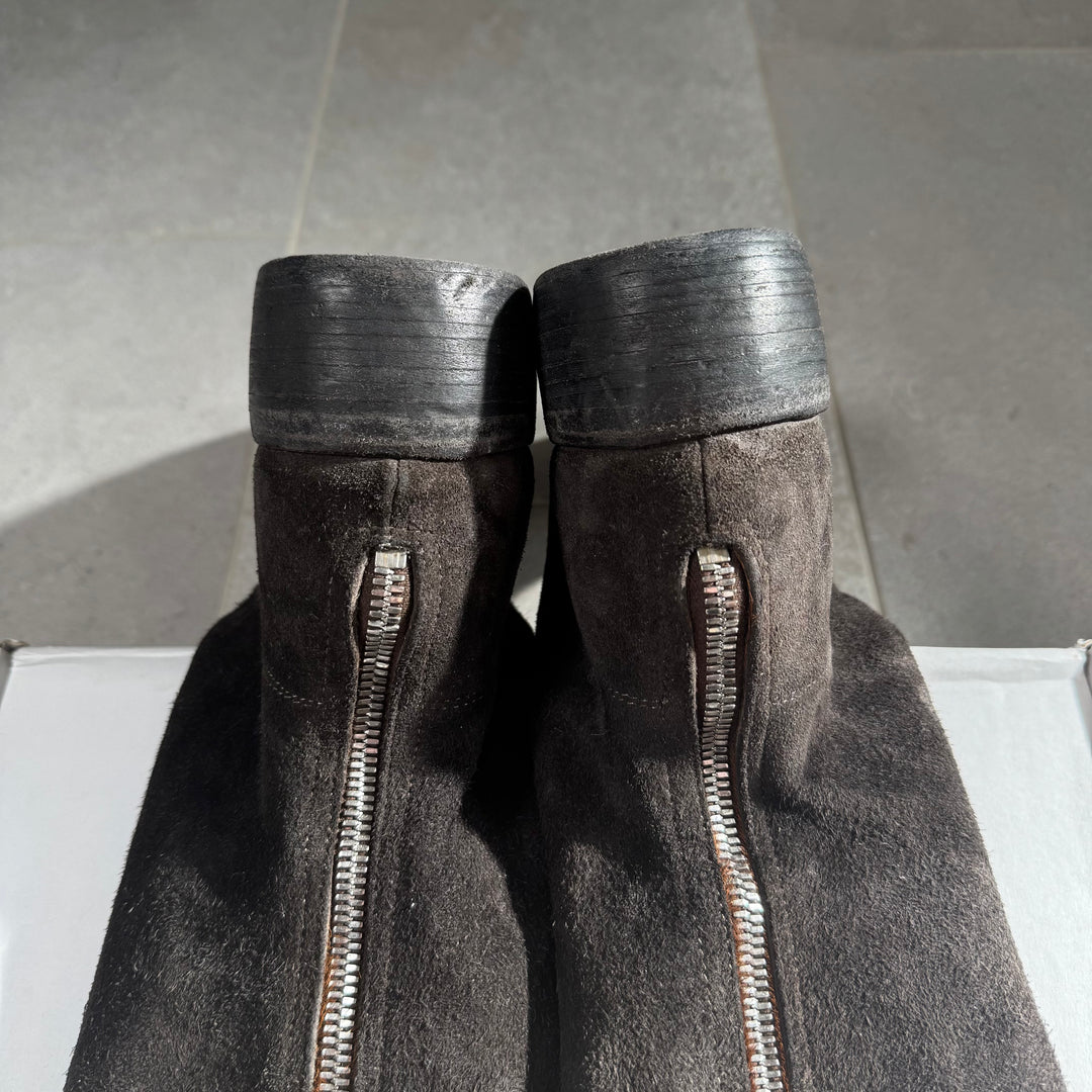 Guidi 788Z Pony Hair Suede Back Zip Boots